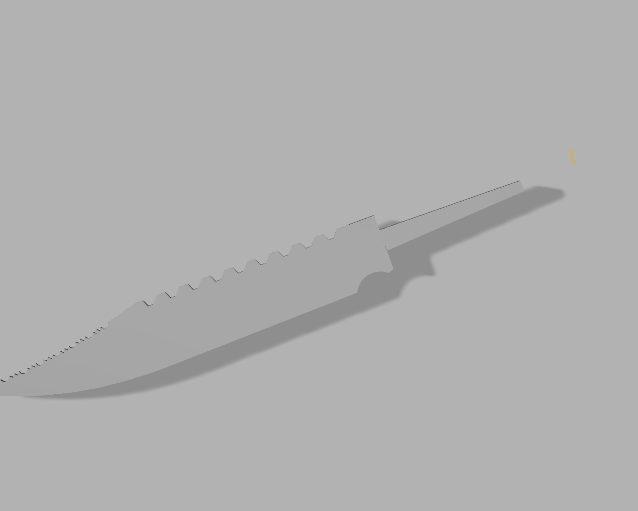 The Walking Dead inspired Negan's knife STL Files